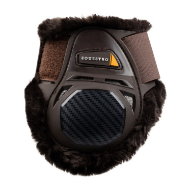 Kogelbeschermers Spider Man met synthetische schapenvacht Equestro Bruin