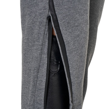 Dames tear-away broek met volledige lengte ritssluiting Equestro Gemêleerd grijs Dames tear-away broek met volledige lengte ritssluiting Equestro Gemêleerd grijs