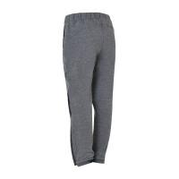 Dames tear-away broek met volledige lengte ritssluiting Equestro Gemêleerd grijs