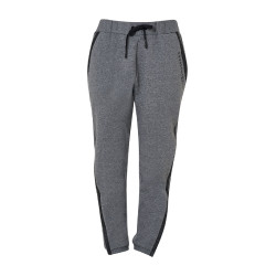 Dames tear-away broek met volledige lengte ritssluiting Equestro Gemêleerd grijs Dames tear-away broek met volledige lengte ritssluiting Equestro Gemêleerd grijs