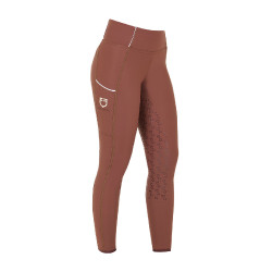 Dameslegging met fleecevoering Equestro Notenhout / antiek wit Bruin Dameslegging met fleecevoering Equestro Notenhout / antiek wit Bruin