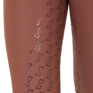 Dameslegging met fleecevoering Equestro Notenhout / antiek wit Bruin Dameslegging met fleecevoering Equestro Notenhout / antiek wit Bruin