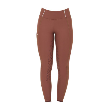 Dameslegging met fleecevoering Equestro Notenhout / antiek wit Bruin Dameslegging met fleecevoering Equestro Notenhout / antiek wit Bruin