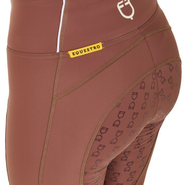 Dameslegging met fleecevoering Equestro Notenhout / antiek wit Bruin Dameslegging met fleecevoering Equestro Notenhout / antiek wit Bruin