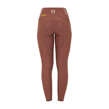 Dameslegging met fleecevoering Equestro Notenhout / antiek wit Bruin Dameslegging met fleecevoering Equestro Notenhout / antiek wit Bruin