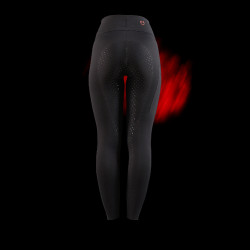 Legging Equestro dames met hoge taille Ridertechnology full grip Zwart Legging Equestro dames met hoge taille Ridertechnology full grip Zwart