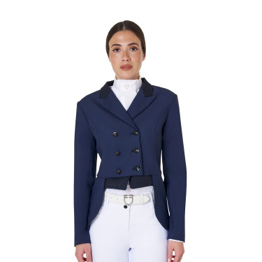 Dressuurfrak Equestro dames Marineblazer Marineblauw