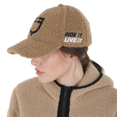 Unisex pet Equestro met inzetstuk van mesh Wierook / zwart Unisex pet Equestro met inzetstuk van mesh Wierook / zwart