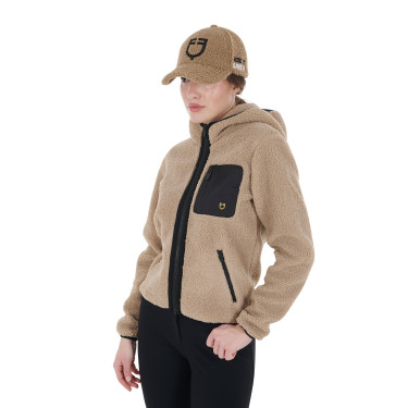 Unisex pet Equestro met inzetstuk van mesh Wierook / zwart Unisex pet Equestro met inzetstuk van mesh Wierook / zwart