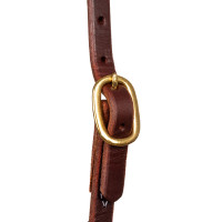 Hoofdstel met oorlus en enkele gesp van 5/8" Platinum Pro Donkere olie Bruin Hoofdstel met oorlus en enkele gesp van 5/8" Platinum Pro Donkere olie Bruin