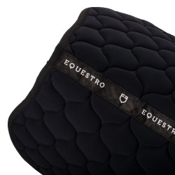 Gevoerde springmat van technisch textiel Equestro Zwart Gevoerde springmat van technisch textiel Equestro Zwart