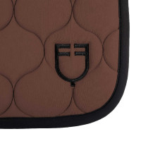 Tapis de saut en tissu technique matelassé Equestro Beige