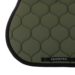 Gevoerde springmat van technisch textiel Equestro Sporttas Groen Gevoerde springmat van technisch textiel Equestro Sporttas Groen