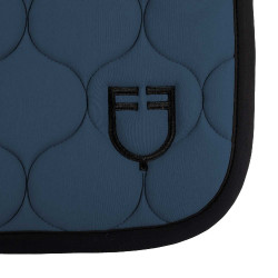 Gevoerde springmat van technisch textiel Equestro Beringzee Blauw Gevoerde springmat van technisch textiel Equestro Beringzee Blauw