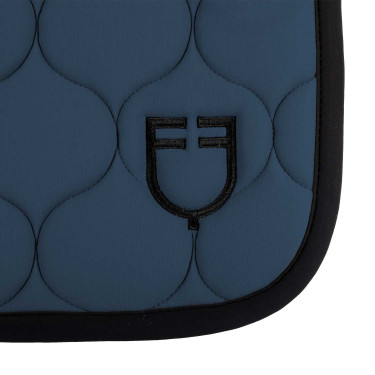 Gevoerde springmat van technisch textiel Equestro Beringzee Blauw Gevoerde springmat van technisch textiel Equestro Beringzee Blauw