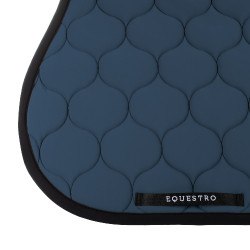 Gevoerde springmat van technisch textiel Equestro Beringzee Blauw Gevoerde springmat van technisch textiel Equestro Beringzee Blauw