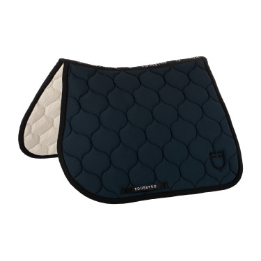 Gevoerde springmat van technisch textiel Equestro Marineblazer Marineblauw Gevoerde springmat van technisch textiel Equestro Marineblazer Marineblauw