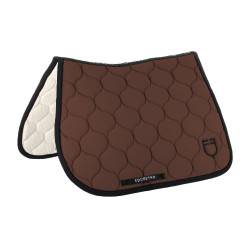 Gevoerde springmat van technisch textiel Equestro Bruin