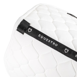 Gevoerde springmat van technisch textiel Equestro Wit