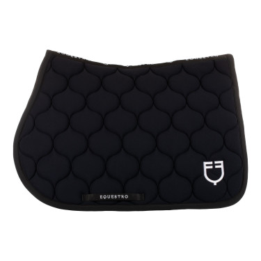 Gevoerde springmat van technisch textiel Equestro Zwart Gevoerde springmat van technisch textiel Equestro Zwart