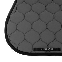 Gevoerde springmat van technisch textiel Equestro Asfalt Grijs Gevoerde springmat van technisch textiel Equestro Asfalt Grijs