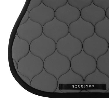 Gevoerde springmat van technisch textiel Equestro Asfalt Grijs Gevoerde springmat van technisch textiel Equestro Asfalt Grijs