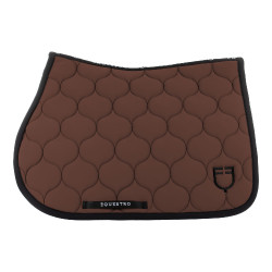 Gevoerde springmat van technisch textiel Equestro Bruin
