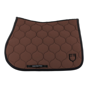 Gevoerde springmat van technisch textiel Equestro Bruin
