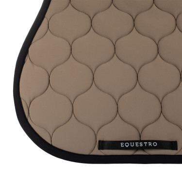 Gevoerde springmat van technisch textiel Equestro Walnoot Bruin Gevoerde springmat van technisch textiel Equestro Walnoot Bruin