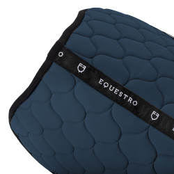 Gevoerde springmat van technisch textiel Equestro Beringzee Blauw Gevoerde springmat van technisch textiel Equestro Beringzee Blauw