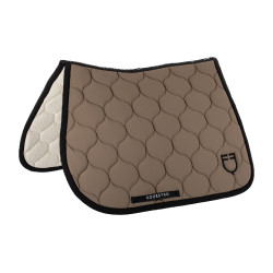 Gevoerde springmat van technisch textiel Equestro Walnoot Bruin Gevoerde springmat van technisch textiel Equestro Walnoot Bruin