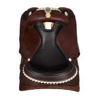 Selle Pool’s afwerking in rawhide 9002 Bruin