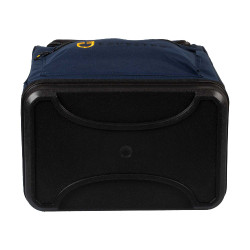 Poetstas met ritssluiting Equestro Marine Marineblauw
