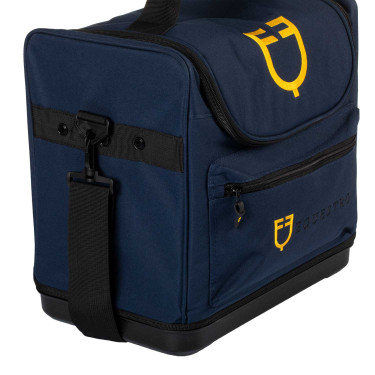 Poetstas met ritssluiting Equestro Marine Marineblauw