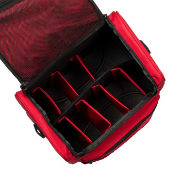 Poetstas met ritssluiting Equestro Bordeaux Poetstas met ritssluiting Equestro Bordeaux