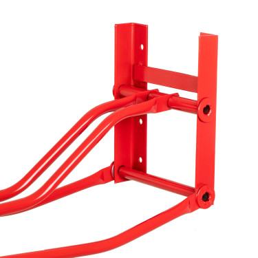 Opvouwbare muurbeugel voor Engelse zadels Umbria Equitazione Rood