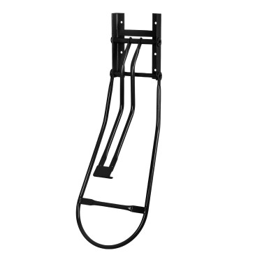 Opvouwbare muurbeugel voor Engelse zadels Umbria Equitazione Zwart