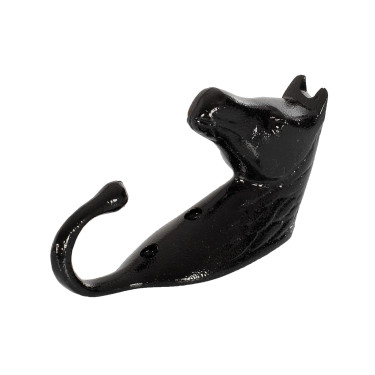 Aluminium Gekleurde Hoofdstelhouder Paardenhoofd Umbria Equitazione Zwart Aluminium Gekleurde Hoofdstelhouder Paardenhoofd Umbria Equitazione Zwart