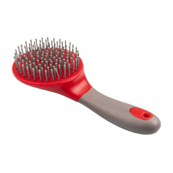 Manenkam en Staartkam met Handvat Umbria Equitazione Rood / grijs
