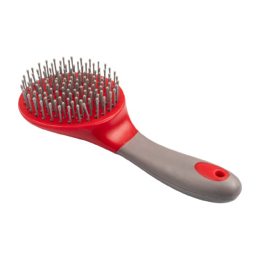 Manenkam en Staartkam met Handvat Umbria Equitazione Rood / grijs