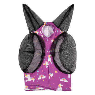 Anti-Vliegenmasker van Lycra met Oorbedekking Pro-Tech Eenhoorn Motieven Anti-Vliegenmasker van Lycra met Oorbedekking Pro-Tech Eenhoorn Motieven