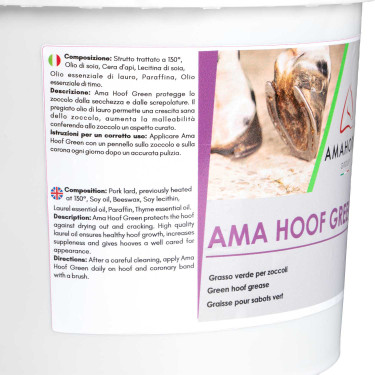 Gele Vet voor Hoef Ama Hoof 5L Umbria Equitazione