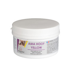 Gele Vet voor Hoef Ama Hoof 500 ml Umbria Equitazione Geel