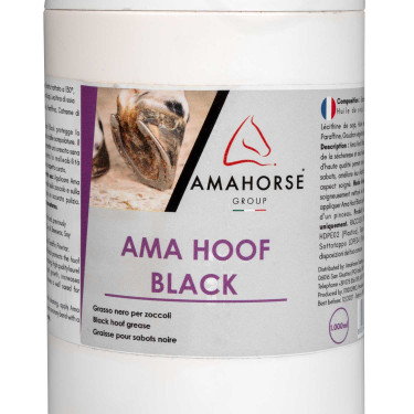 Gele Vet voor Hoef Ama Hoof 1L Umbria Equitazione Zwart