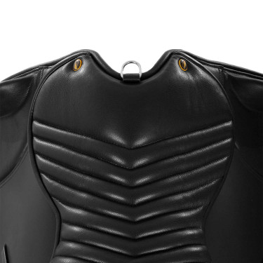 Trektochtzadel Chetak van Supreme Leer Zwart