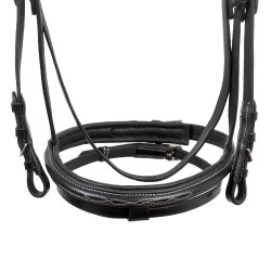 Bridon Supreme met Contrasterende Stiksels en Supreme Teugels