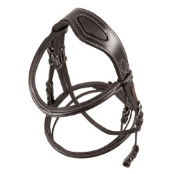 Bridon Supreme met Contrasterende Stiksels en Supreme Teugels Bruin Bridon Supreme met Contrasterende Stiksels en Supreme Teugels Bruin