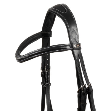 Bridon Supreme met Contrasterende Stiksels en Supreme Teugels