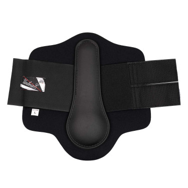 Neopreen Peesbeschermers met Rubber Shell Umbria Equitazione Zwart