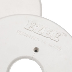 Ringenbitringen Bedekt met Rubber Umbria Equitazione Wit Ringenbitringen Bedekt met Rubber Umbria Equitazione Wit